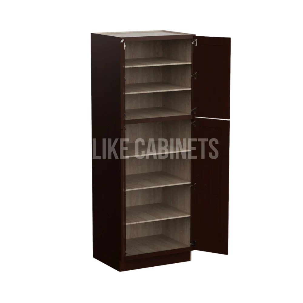 Shaker Espresso 30'' W Utility Pantry Cabinet