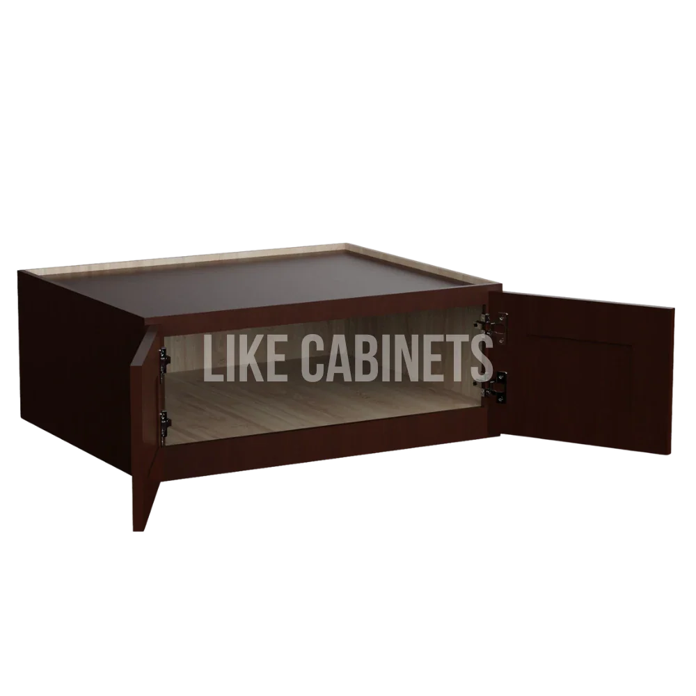 Shaker Expresso 30'' W Refrigerator Wall Cabinet 24'' Deep