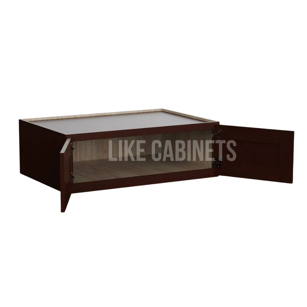 Shaker Expresso 36'' W Refrigerator Wall Cabinet 24'' Deep