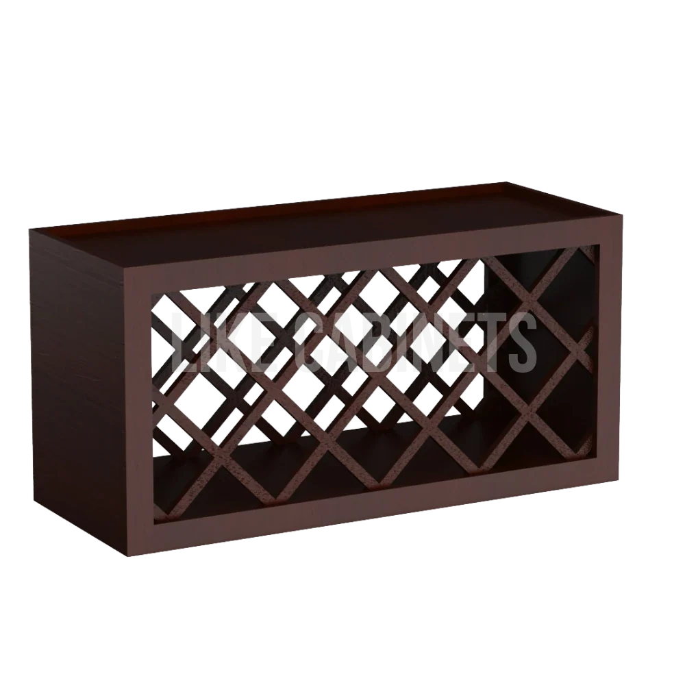 Shaker Espresso Wine Rack