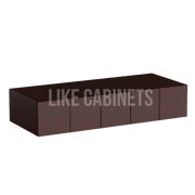 Shaker Espresso Wall Spice Drawer