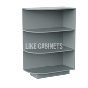 Shaker Gray Base End Shelf (Reversible)