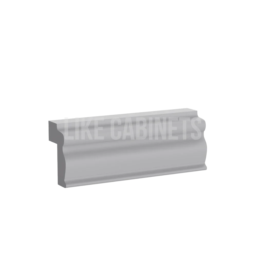 Shaker Gray Light Rail Moulding