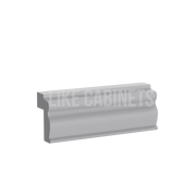 Shaker Gray Light Rail Moulding