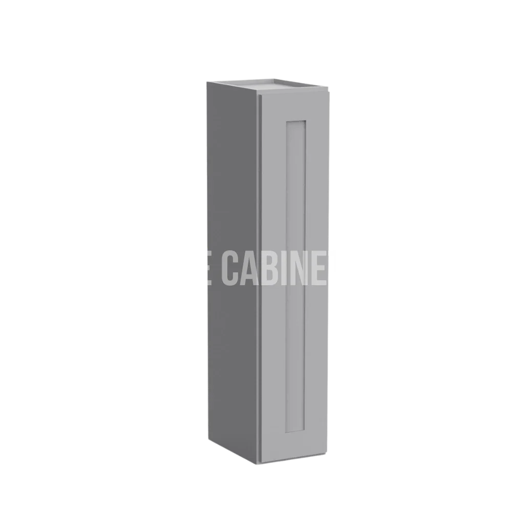Shaker Gray 42'' H Single Door Wall Cabinet
