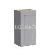 Shaker Gray 36'' H Single Door Wall Cabinet