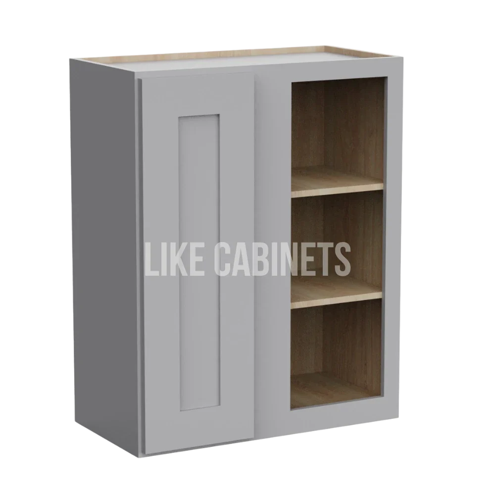 Shaker Gray 30'' H Wall Blind Cabinet