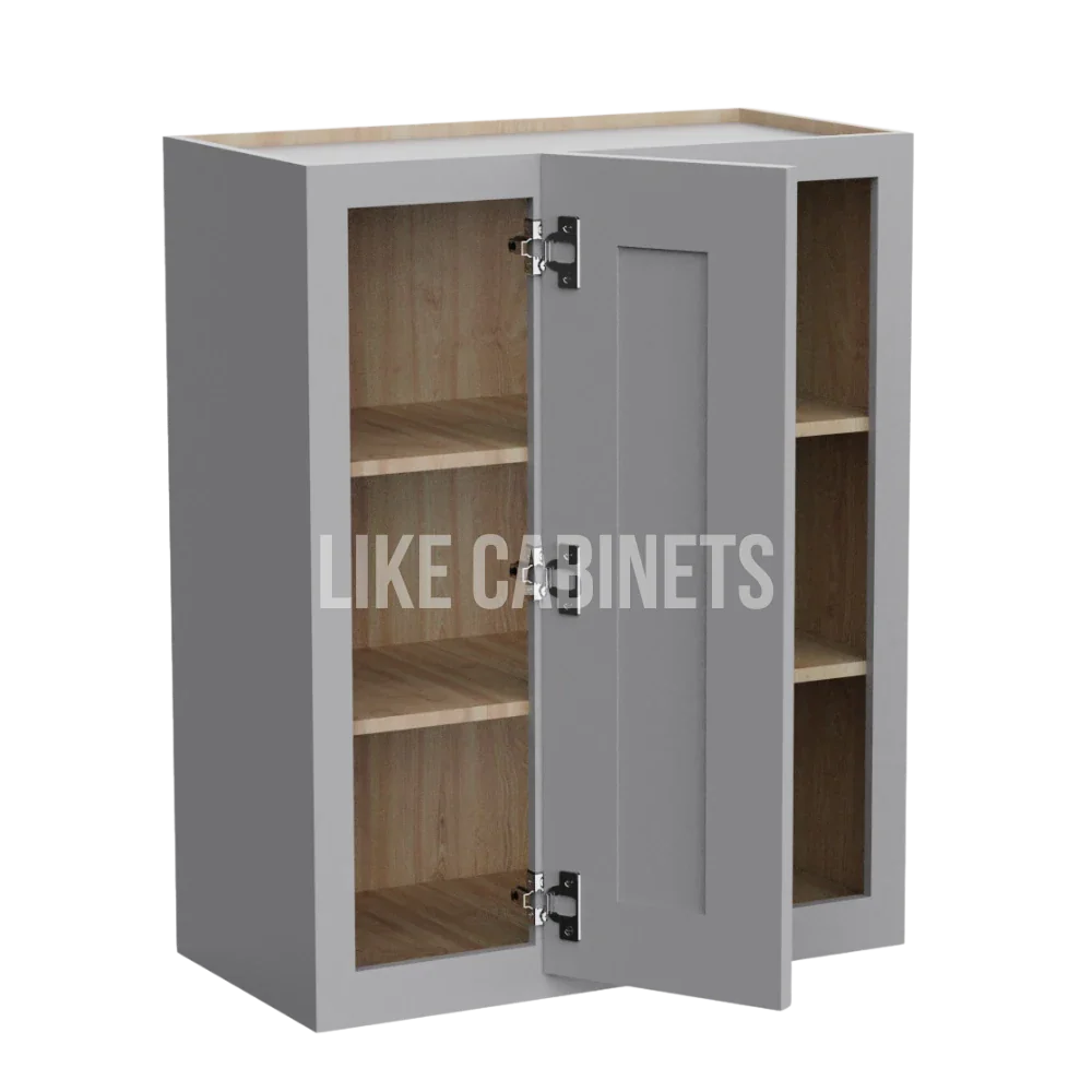Shaker Gray 30'' H Wall Blind Cabinet