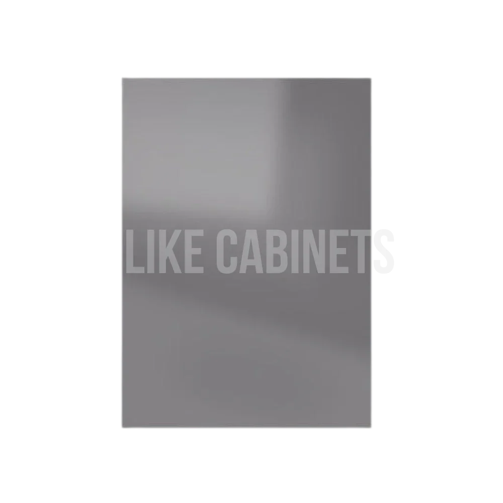 Frameless Gloss Gray Sample Door