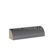 High Gloss Gray Shoe Moulding