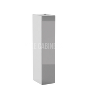 High Gloss Gray 42'' H Single Door Wall Cabinet