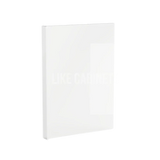 Frameless Gloss White Dishwasher Return Panel 3''W Filler