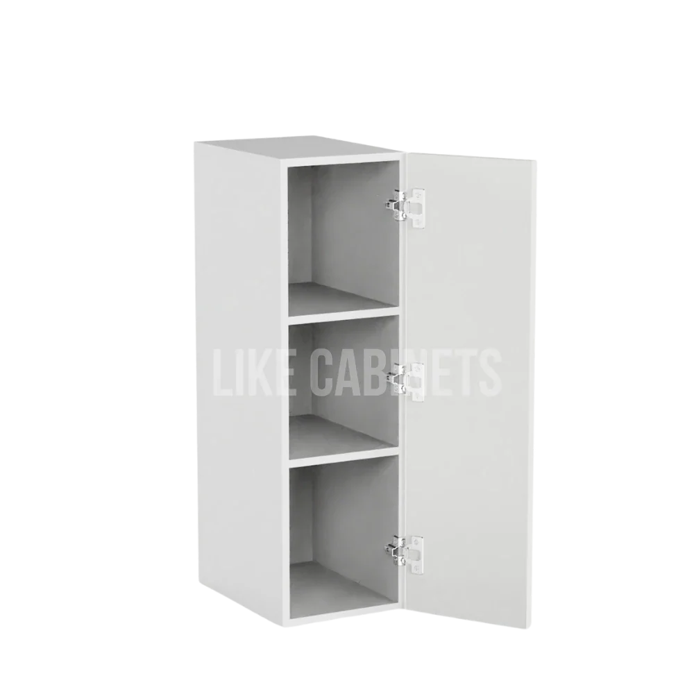 High Gloss White 30'' H Single Door Wall Cabinet