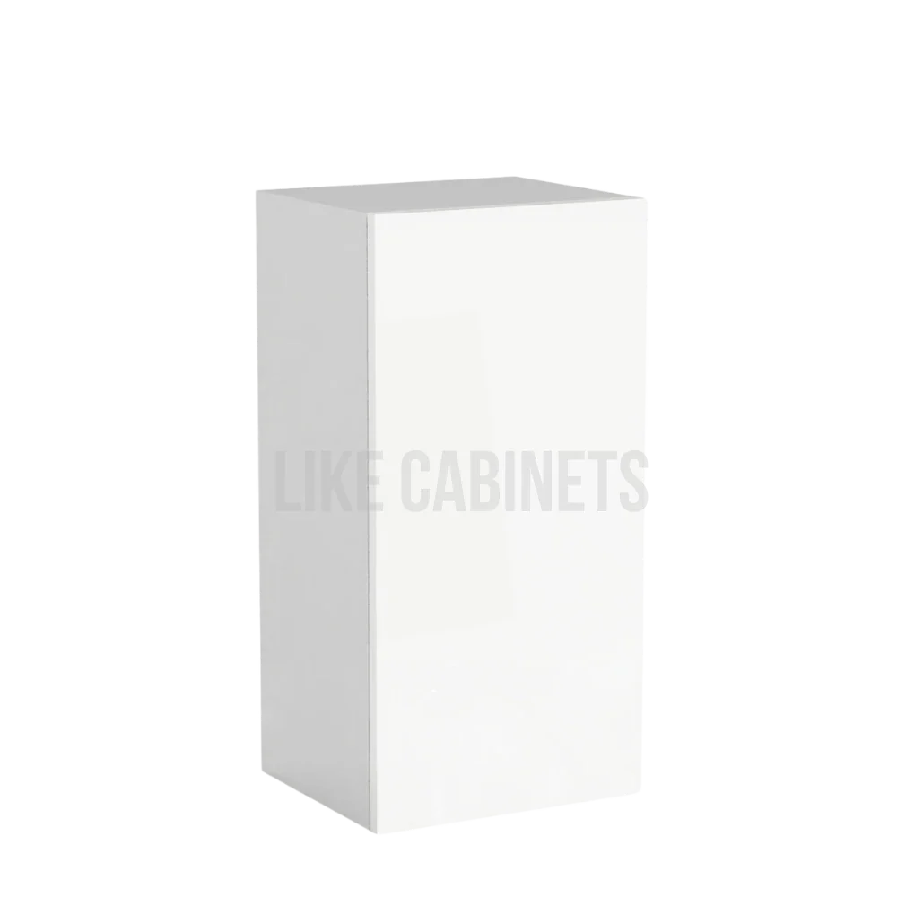 High Gloss White 36'' H Single Door Wall Cabinet
