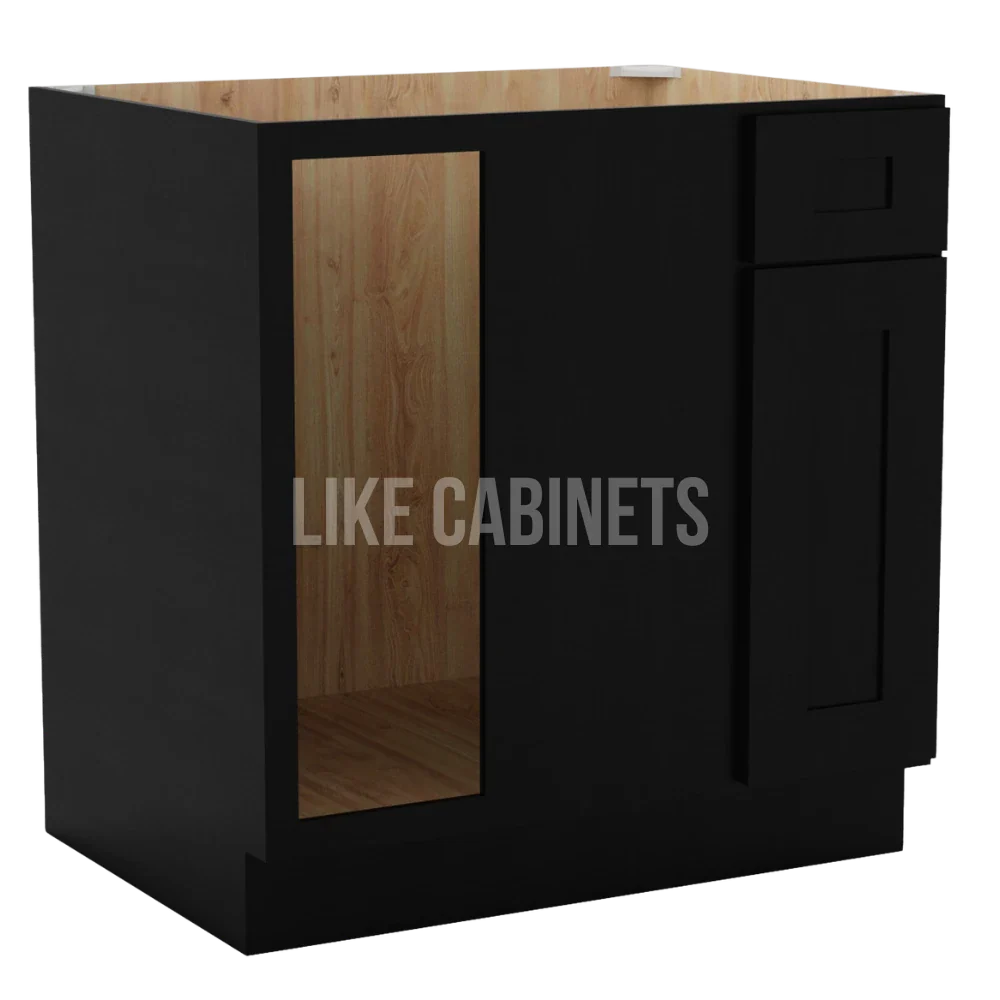 Iron Black Blind Corner Base Cabinet (L/R interchangeable)