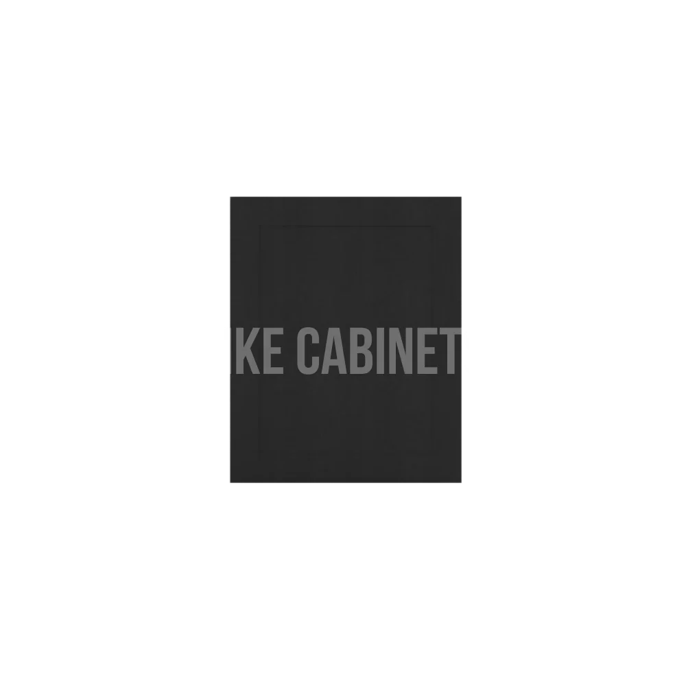 Iron Black Shaker Base Decorative Door Panel