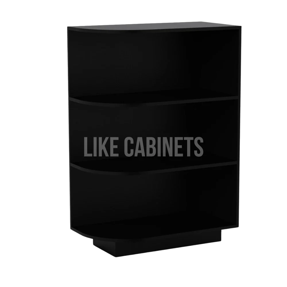 Iron Black Base End Shelf (Reversible)