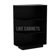 Iron Black Base End Shelf (Reversible)