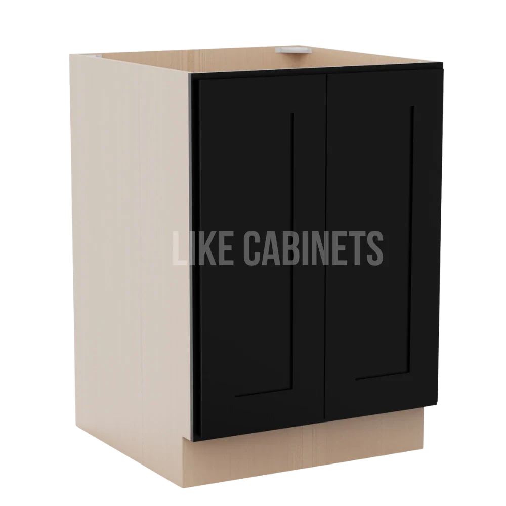 Iron Black Base Cabinet Base Cabinet Full Height Door