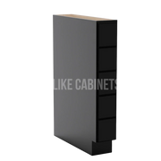 Iron Black Base Spice Cabinet with 5 Drawers