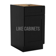 Iron Black Trash Base Cabinet