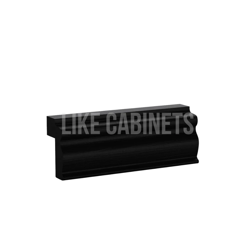 Iron Black Light Rail Moulding