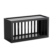 Iron Black Plate Rack