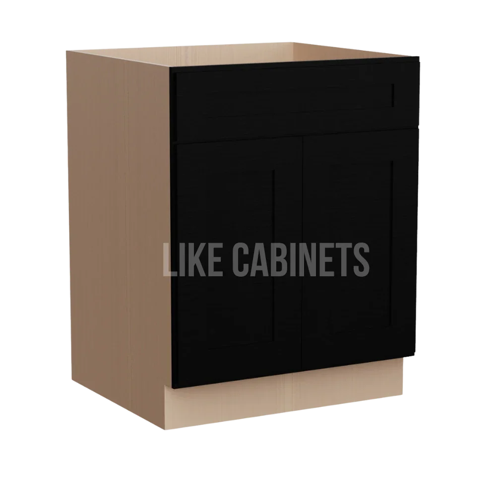 Iron Black Sink Base 27''