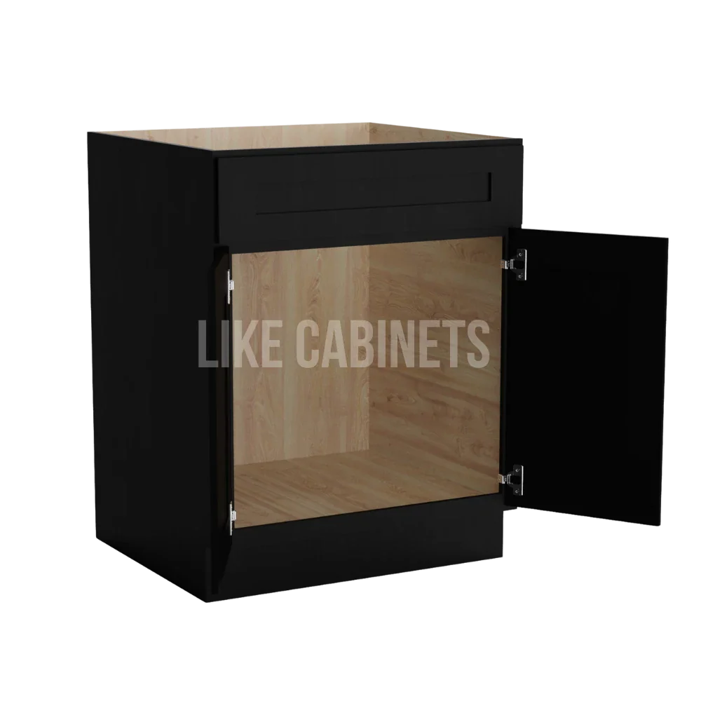 Iron Black Sink Base 27''