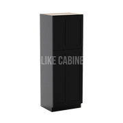 Iron Black 30'' W Utility Pantry Cabinet