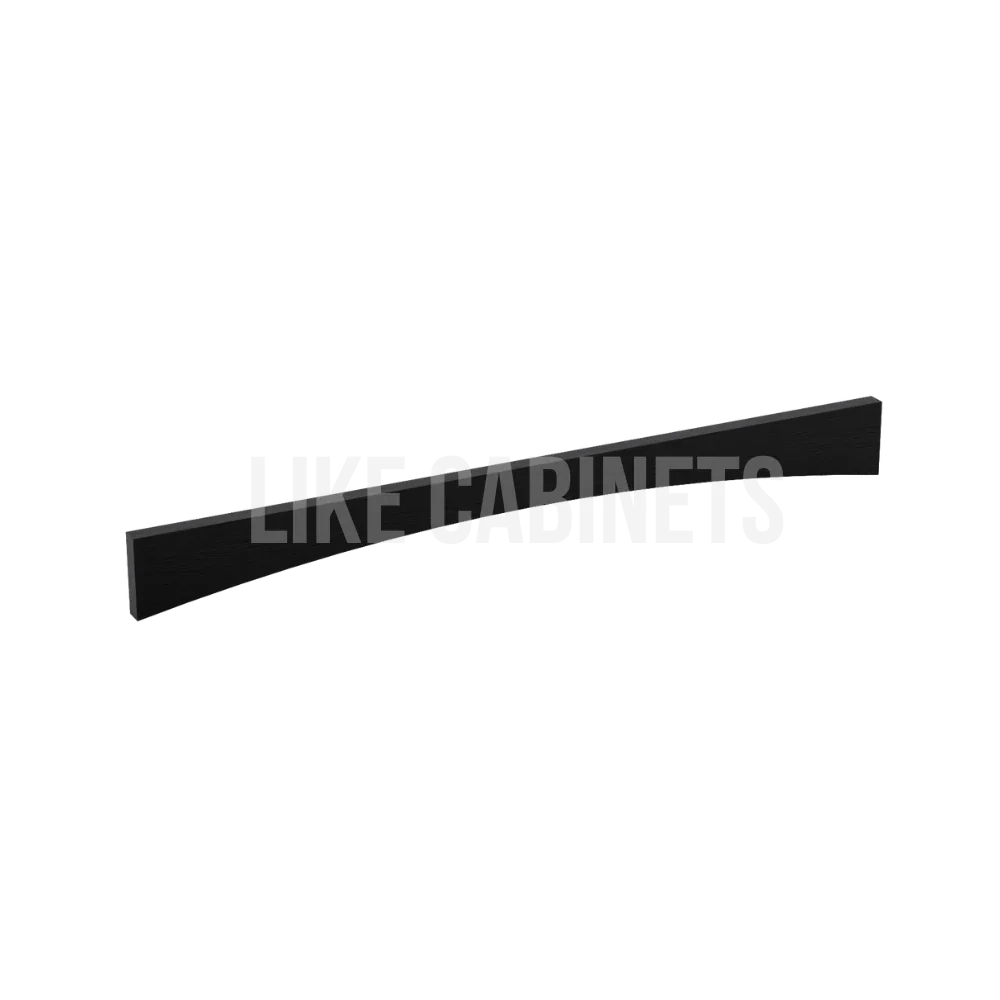 Iron Black Arched Valance