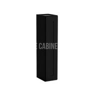 Iron Black 42'' H Single Door Wall Cabinet