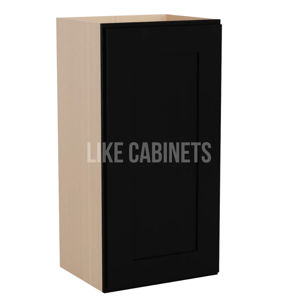 Iron Black 36'' H Single Door Wall Cabinet