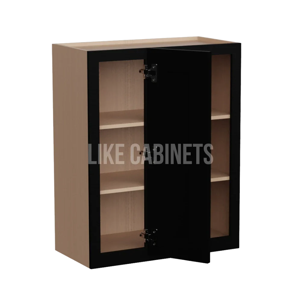 Iron Black 30'' H Wall Blind Cabinet