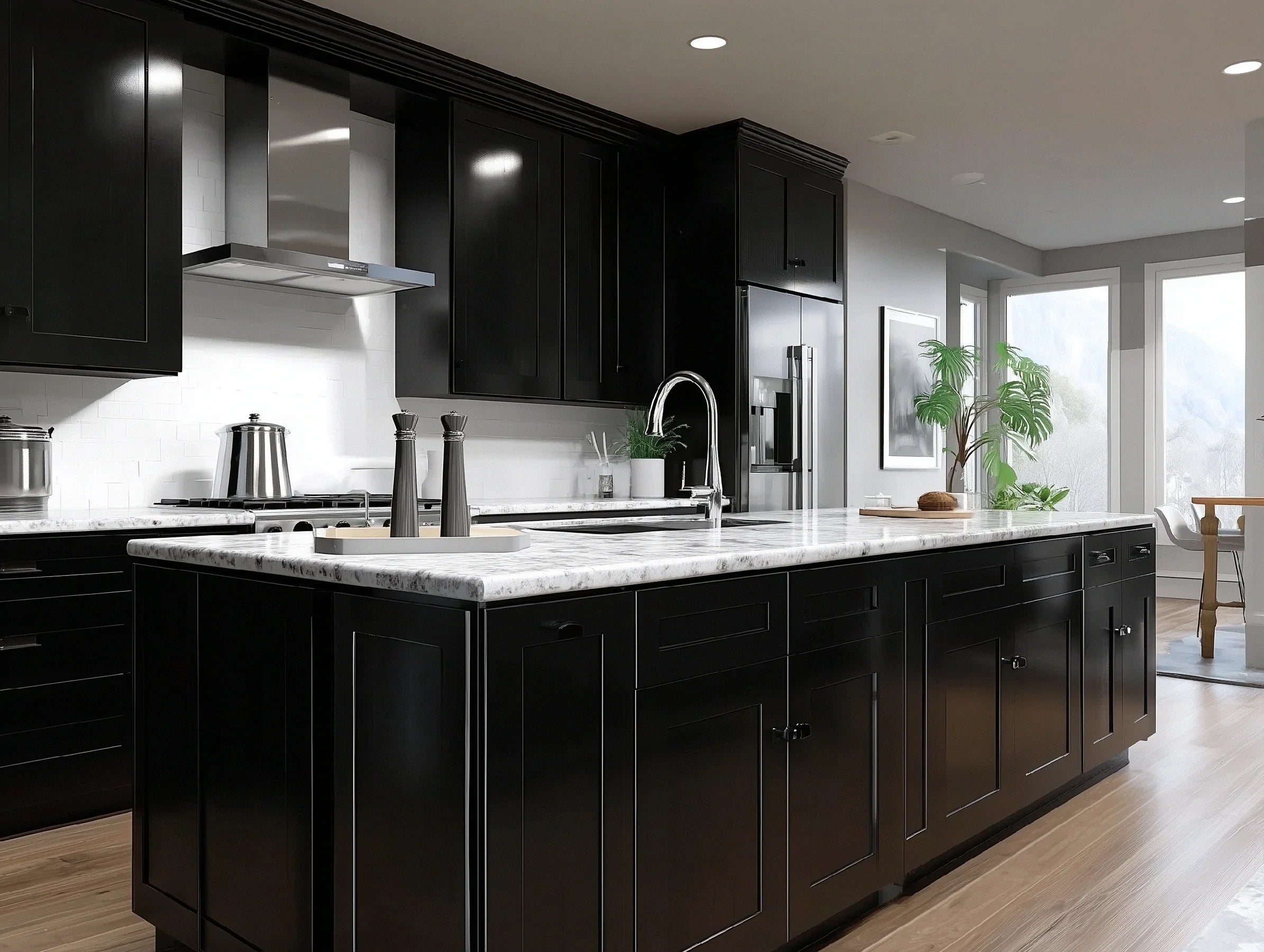 Iron Black Base Cabinet Base Cabinet Full Height Door