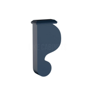 Navy Blue Shaker Corbel 12 3/4''H