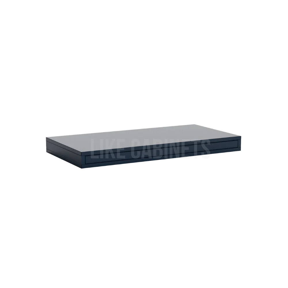 Navy Blue Shaker Floating Shelf