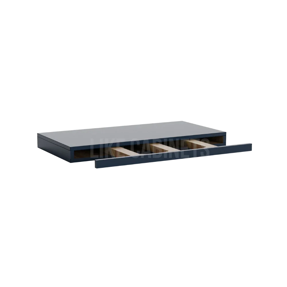 Navy Blue Shaker Floating Shelf