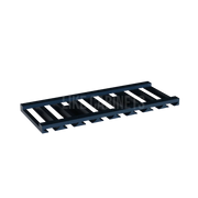 Navy Blue Shaker Glass Holder