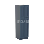 Navy Blue Shaker 24'' W Utility Pantry Cabinet