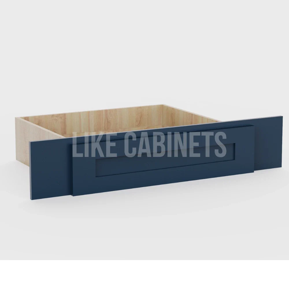 Navy Blue Shaker Knee Drawer