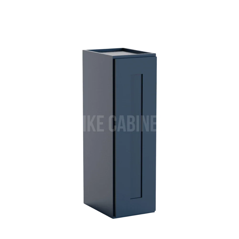 Navy Blue Shaker 30'' H Single Door Wall Cabinet