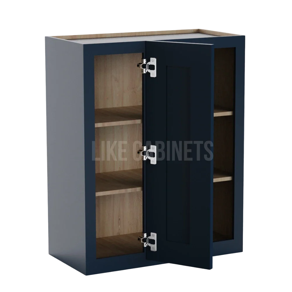 Navy Blue Shaker 30'' H Wall Blind Cabinet