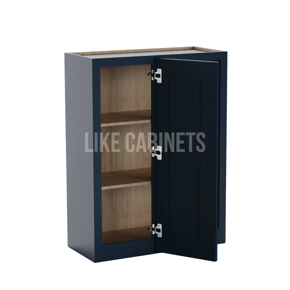Navy Blue Shaker 36'' H Wall Blind Cabinet