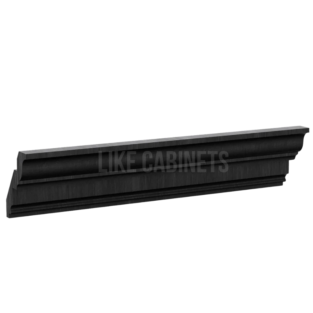 Smokey Ash Inset Crown Moulding