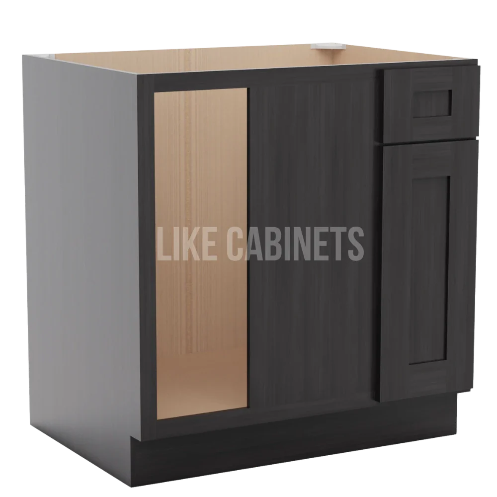 Smokey Ash Blind Corner Base Cabinet (L/R interchangeable)
