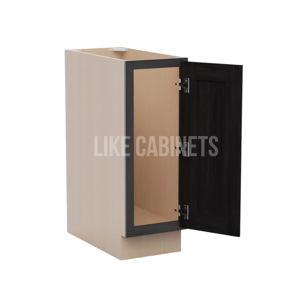Smokey Ash Full Height Single Door Base Cabinet