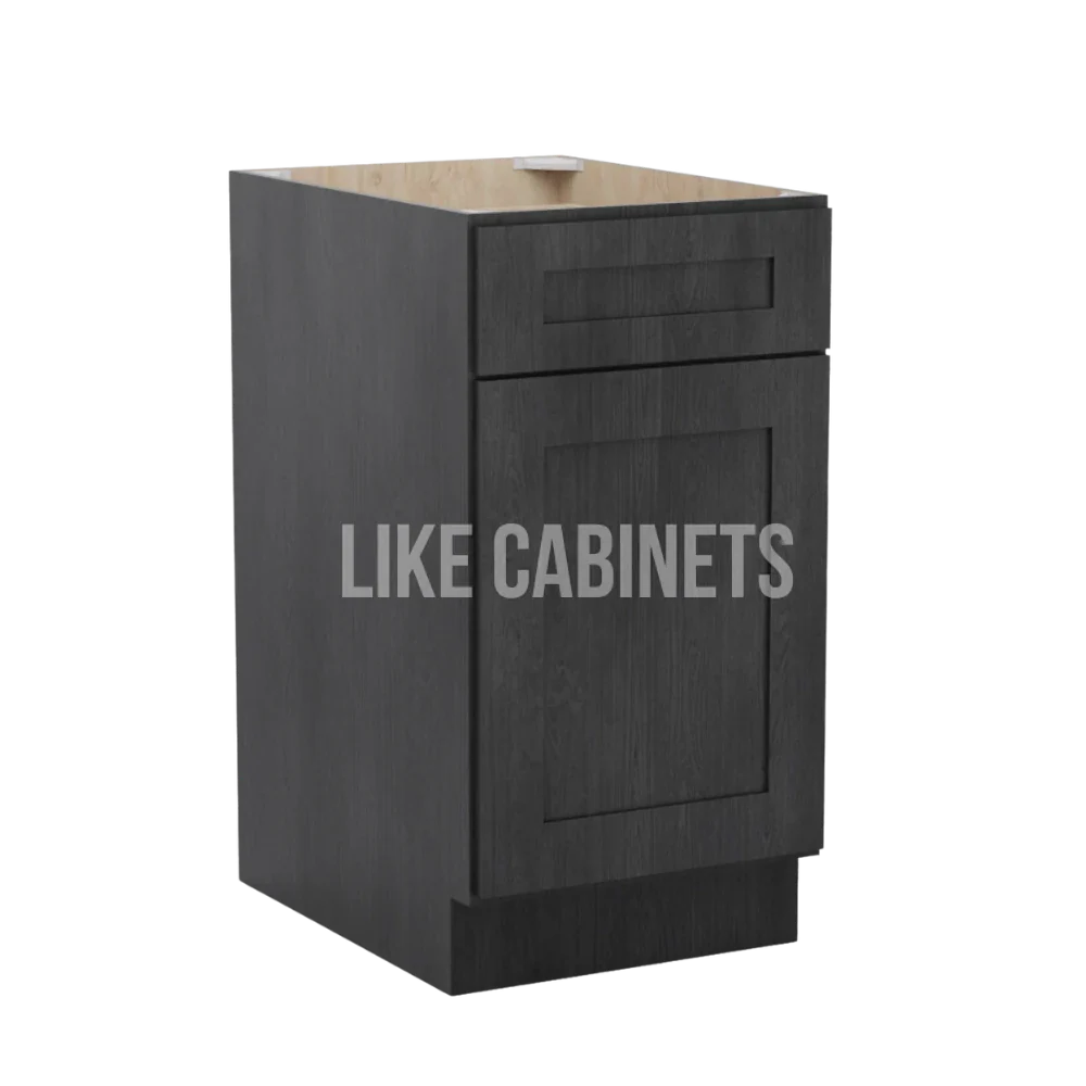 Smokey Ash Trash Base Cabinet