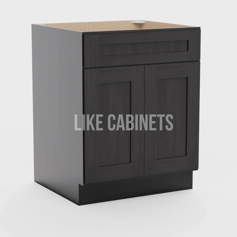 Smokey Ash Sink Base 27''