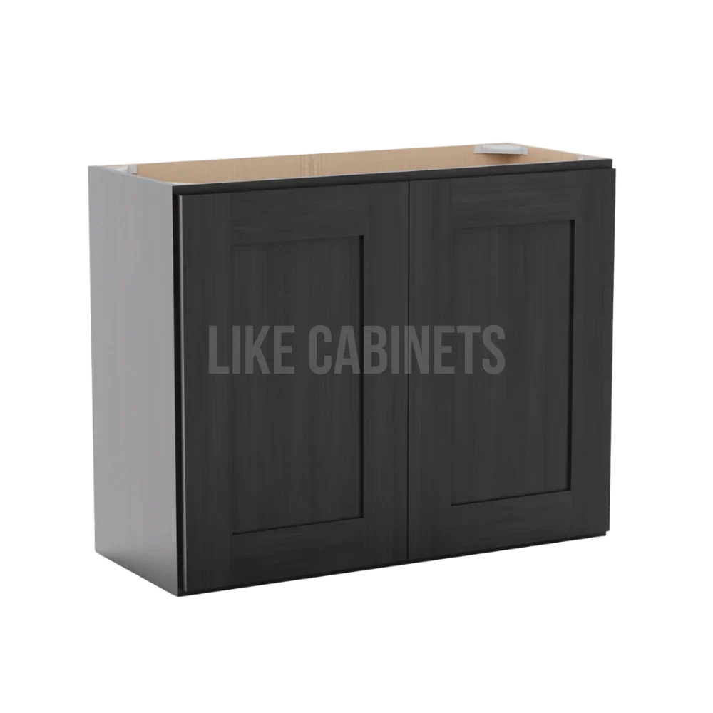 Smokey Ash 24'' H Double Door Wall Cabinet